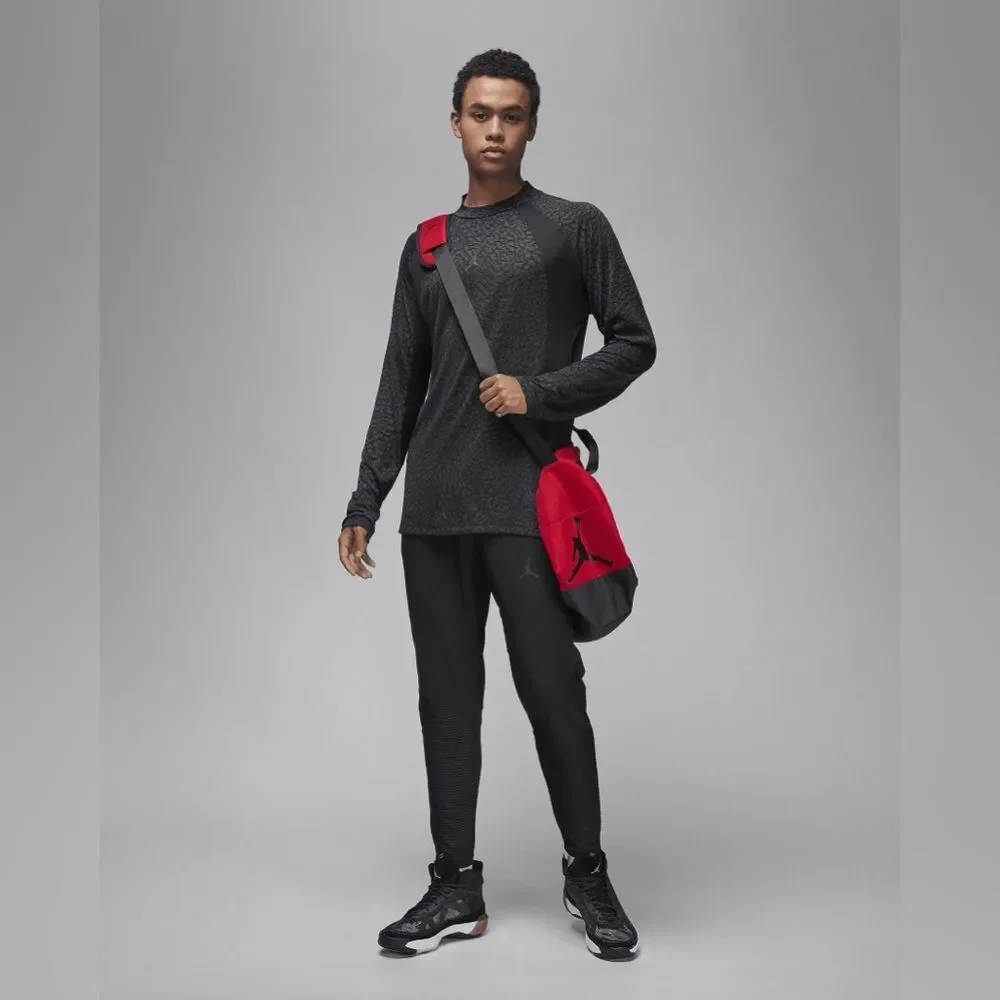 Nike Air Jordan Dri-FIT ADV Long Sleeve Shirt Elephant Print Black